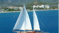 Arabella at Anchor